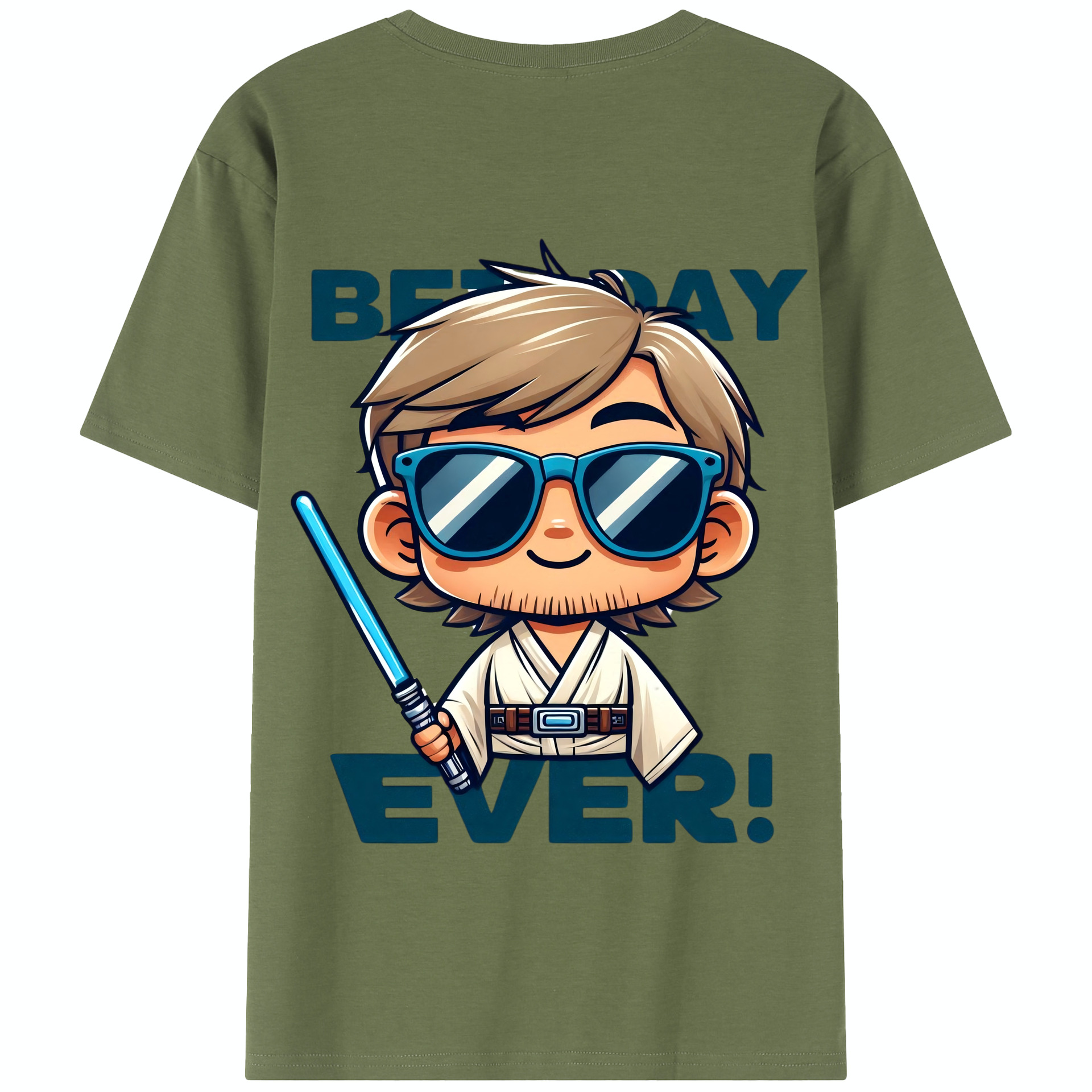 （画像用） スター・ウォーズ Star Wars 綿100％半袖Tシャツ（背面プリント）